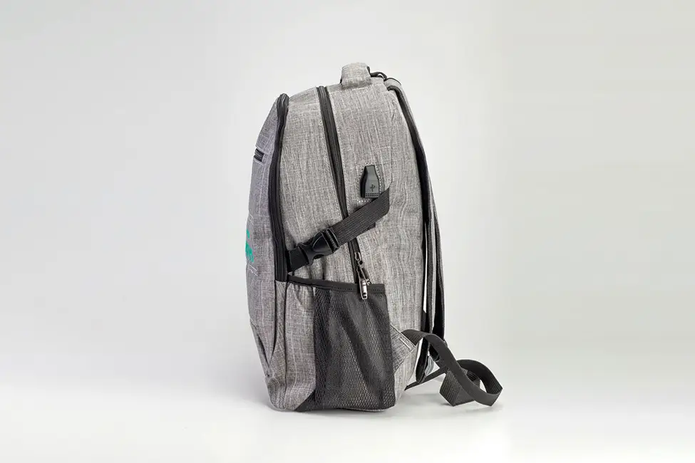 Smart-Rucksack mit USB-Anschluss.